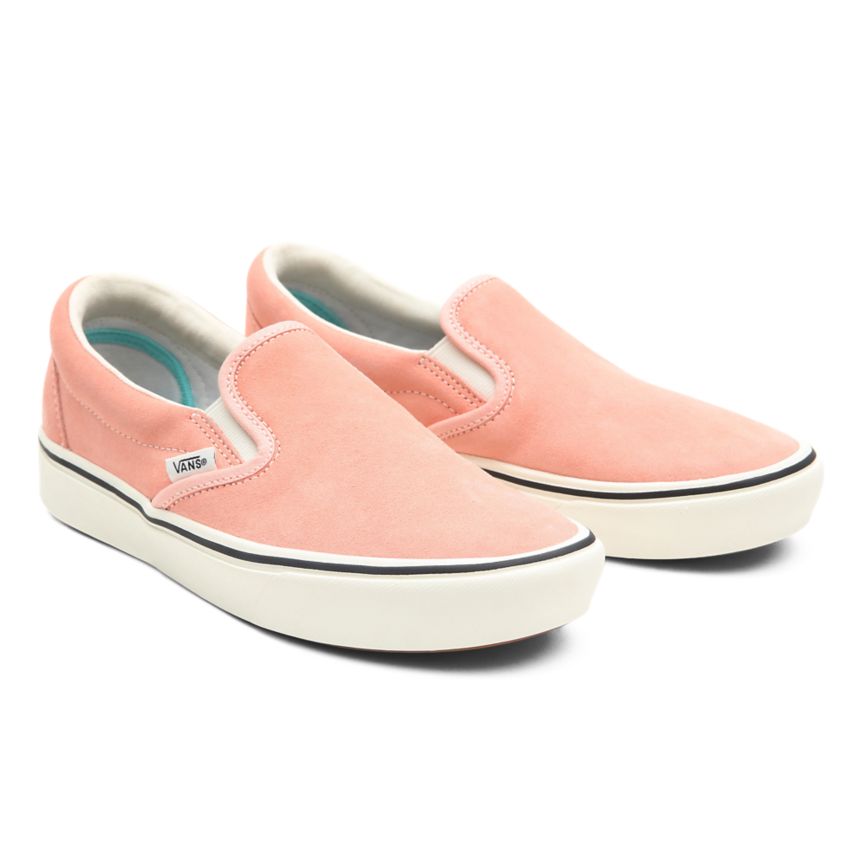 Vans Colour Pack ComfyCush Slip-On Dam LjusOrange - Vans Slip On Skor Storleksguide (RTOPS0192)